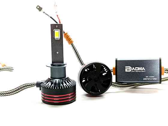 Комплект светодиодных ламп M8 PRO H1 (P14,5s) 55W Canbus 6000K 12000Lm 12/24V Харьков