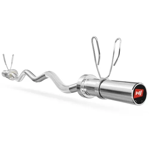 Гриф олімпійський W-подібний 120 см 50 мм Hop-Sport Київ - фото 1