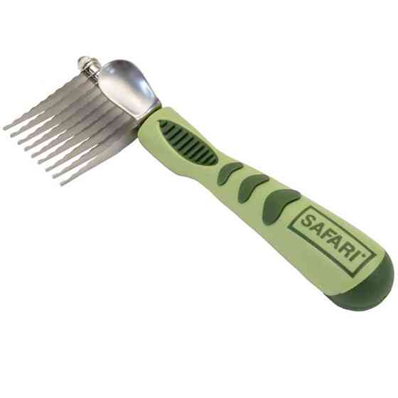 Safari Dematting Comb САФАРІ КОВТУНОРІЗ прямий для собак та котів Київ