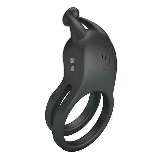 Кільце ерекційне Pretty Love - Goodwin Vibrating Double Penis Ring, BI-210222 Sex Aura Київ