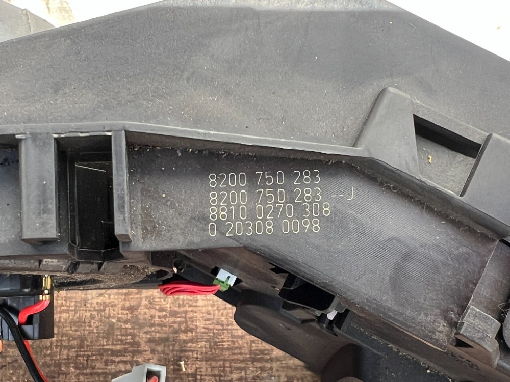 Підкермовий перемикач в зборі Renault Kangoo 2008-2015 (8200750283) Ковель - изображение 2