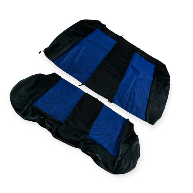 Чехлы ваз 2108-21099, 2113-2115 (тюнинг) синие салона Мукачево - изображение 1