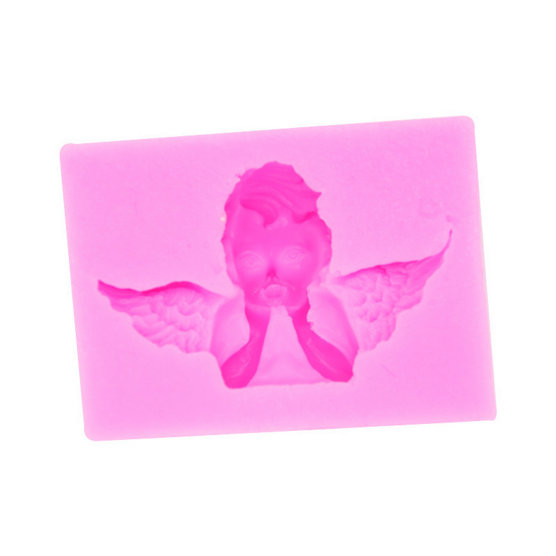 Кондитерский молд Ангел 42 на 57 мм розовый Киев - изображение 8