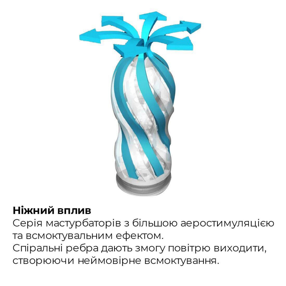 Мастурбатор Tenga Air-Tech Strong, более высокая аэростимуляция и всасывающий эффект Sex Aura Киев - изображение 3