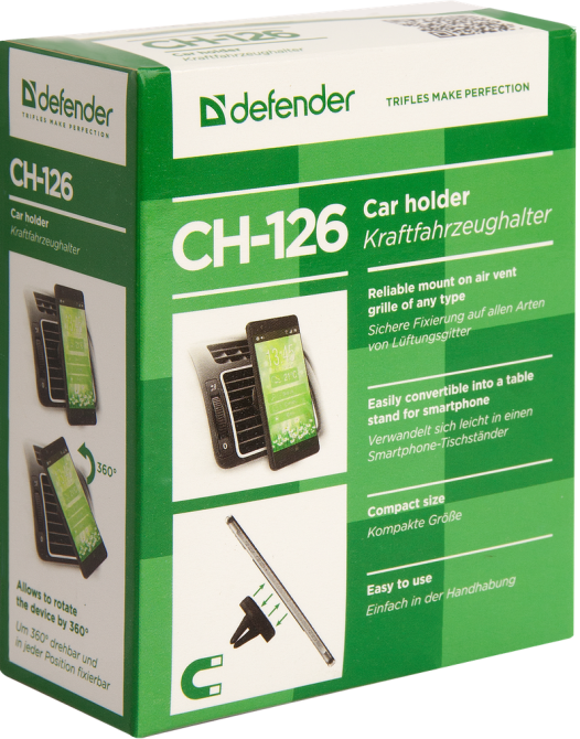 Автотримач Defender Car holder 126 for mobile devices (29126) (6317311) Киев - изображение 4