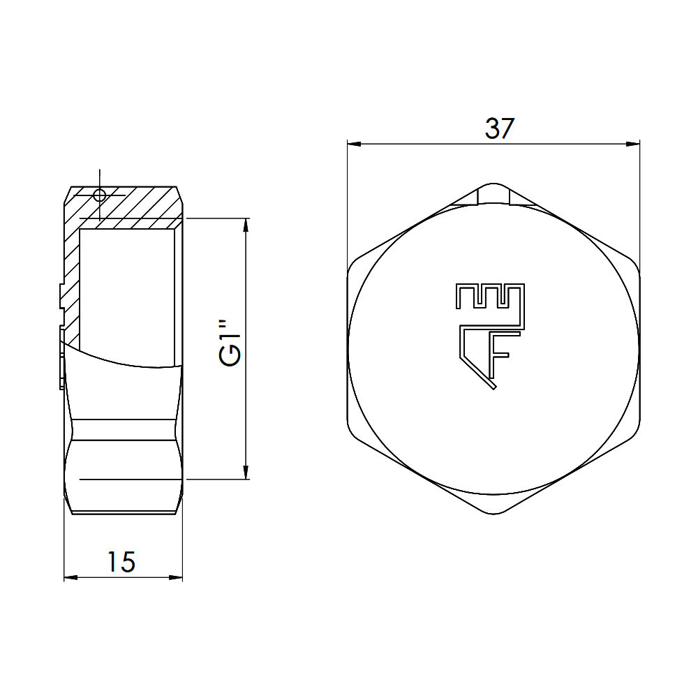 Заглушка Thermo Alliance Forte 1