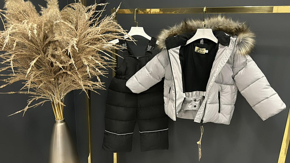 Детский зимний комбинезон на мальчика куртка и полукомбинезон 80,92,110 Николаев - изображение 2