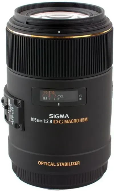 Объектив Sigma 105mm f/2.8 APO EX DG OS HSM Macro (Nikon) Киев - изображение 1
