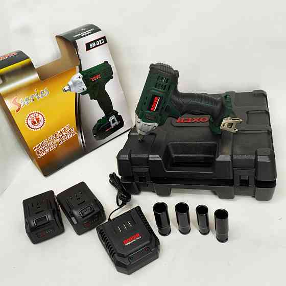 Гайковерт професійний акумуляторний 2400 об/хв Boxer SR-023 для автосервісу YB-75 Львів