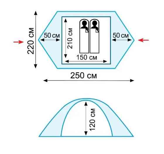 Палатка Tramp Scout 2 (v2) Киев