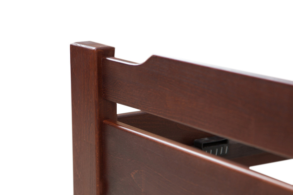 Ліжко Ольга 1200*2000, вільха/каштан Киев - изображение 2