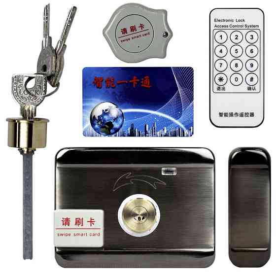 Замок электроригельный с встроенным контроллером доступа GV-02 LEMR-K Киев