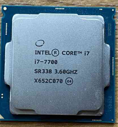 Процесор intel core i7 7700 4 ядра 8 потоків 4.2 Ггц ідеал гарантія. Харків