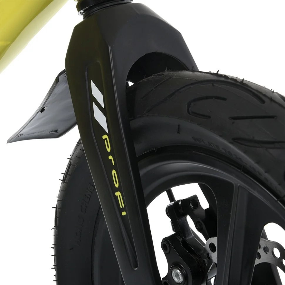 Велосипед дитячий PROFI 14 дюймів STELLAR з бічними колесами магнієва рама та вилка кошик гальма дискові Жовтий (MB 141020-4) Чернигов - изображение 3