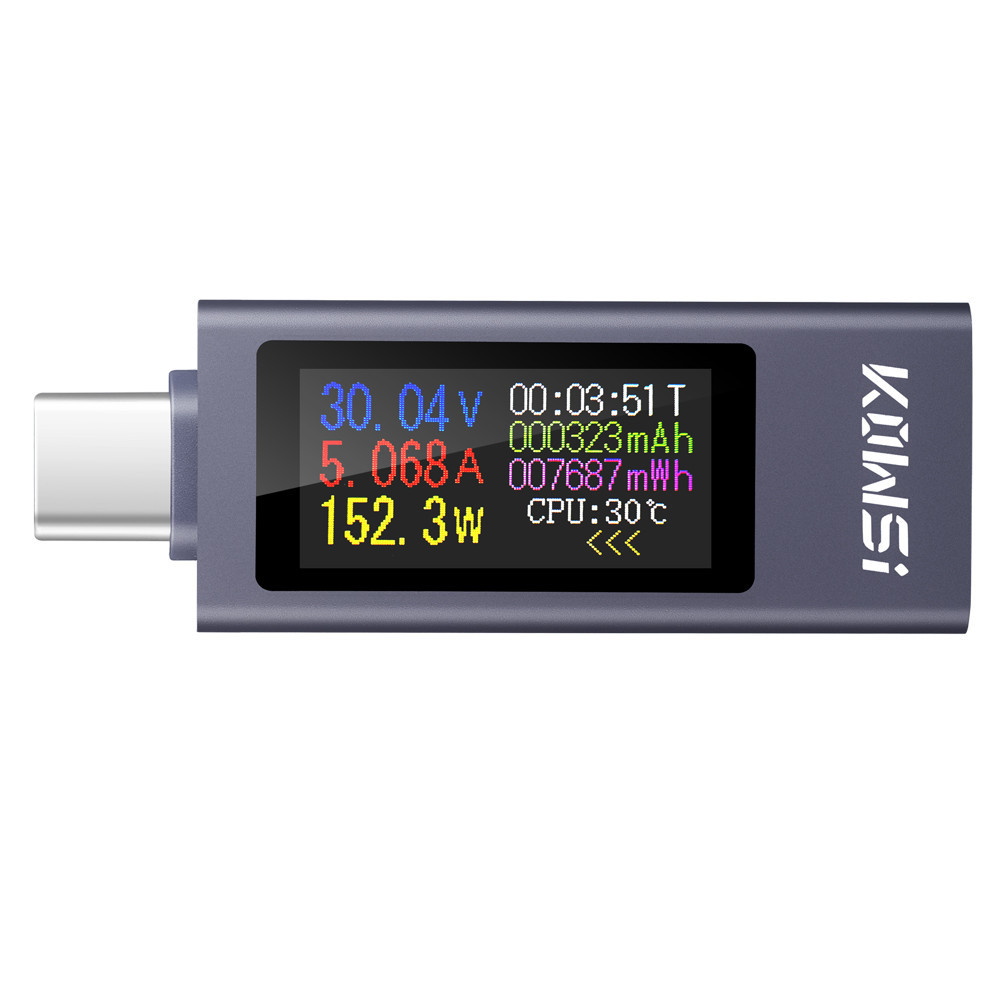 USB тестер KWS-2302C для вимірювання напруги та струму Київ - фото 3