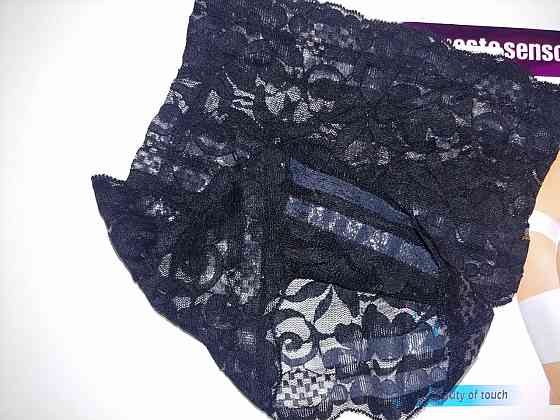 Бандалетки на бедра кружевные Sesto Senso S (55-60) Киев