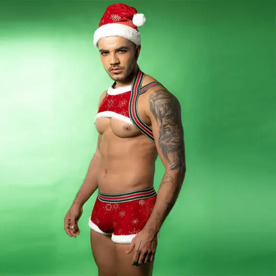 Новорічний чоловічий еротичний костюм JSY 9133 One Size Львів