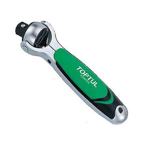 Трещотка 1/2" с шарниром (360°) TOPTUL 72 зубца укороченная CJNM1616 Одеса