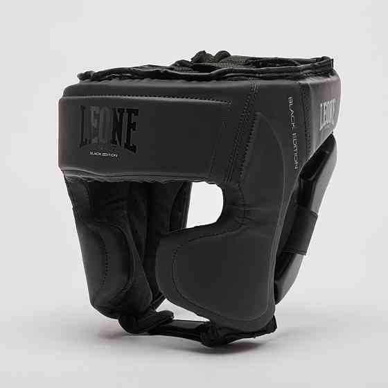 Боксерський шолом Leone Mono Black M Каменское