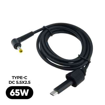 Кабель живлення USB-C to DC 5.5x2.5mm 18.5-20V 1.0m Armorstandart (ARM79417) Вінниця