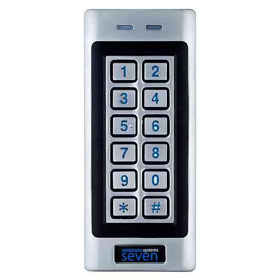 Контроллер доступа + считыватель с кодовой клавиатурой SEVEN CR-775S MIFARE Киев