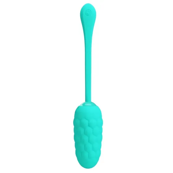 Виброяйцо с рельефным дизайном Pretty Love - MARINA EGG Green, BI-014708-4 Sex Aura Киев