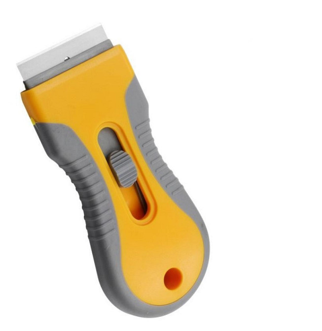 Скребок-шпатель універсальний складний для очищення (жовтий) (322558049) Київ - фото 2