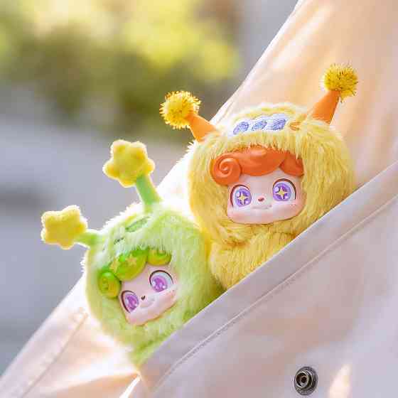 Колекційна м'яка іграшка з кільцем POP TOP JOTOYS серії Q.Kid - Космо-хвилі Дніпро