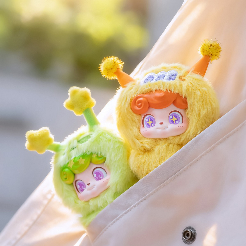 Колекційна м'яка іграшка з кільцем POP TOP JOTOYS серії Q.Kid - Космо-хвилі Дніпро - фото 2