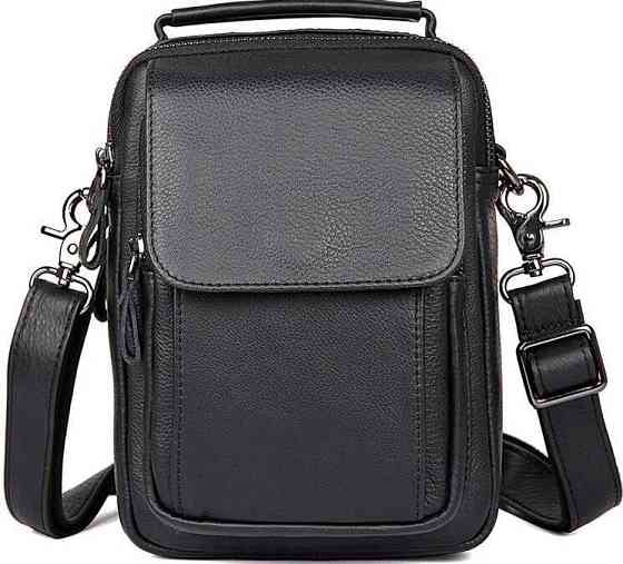 Сумка чоловіча Чорна (Vintage) Київ