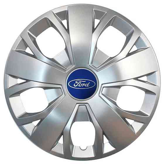 Автомобільні модельні ковпаки R16 Ford 420 4шт, SJS, сріблясті Київ