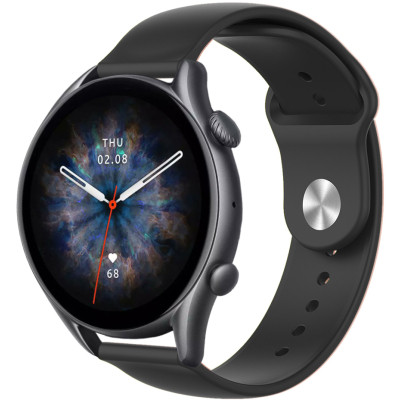 Ремінець до смарт-годинника Armorstandart Silicone Watch Strap 22mm Black (ARM80669) Вінниця - фото 2