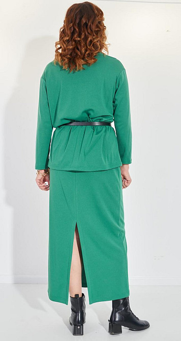 Костюм із джерсі зі спідницею (50) Київ - фото 4