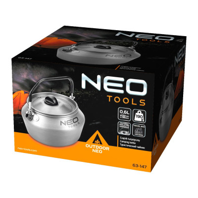 Чайник туристичний Neo Tools 0.8 л Grey (63-147) Вінниця - фото 9