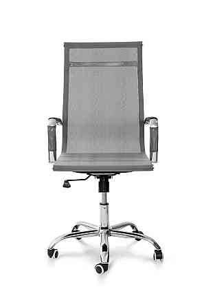 Стілець офісний Нетворк, PVC сітка сірий Киев