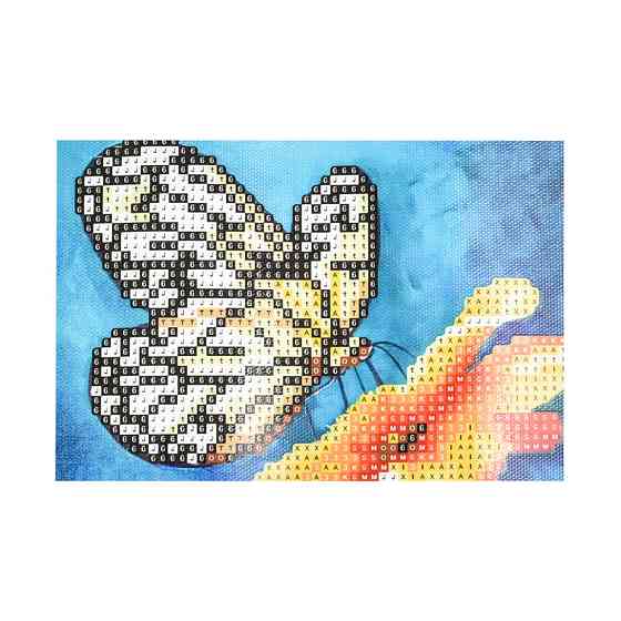 Алмазна мозаїка "Чарівний метелик" YAB28690, 10х15 см Вінниця