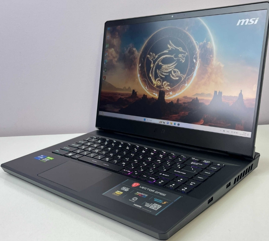 Ноутбук: MSI Vector GP66, RTX, 3080Ti, 16Gb, i7-12700H, RAM 64Gb, DDR5, SSD 2 Tb. Київ - фото 5