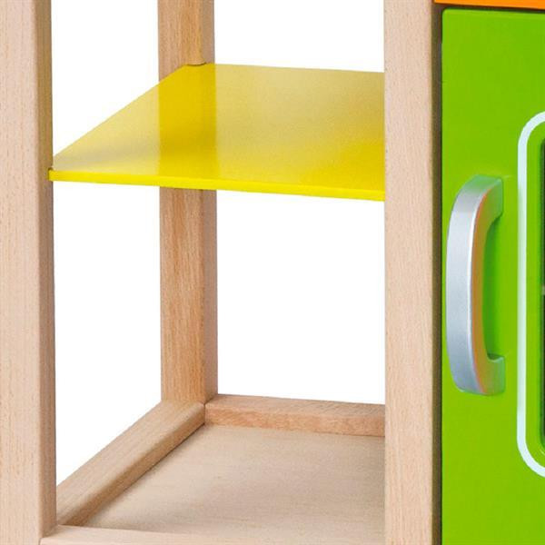 Дитяча кухня Viga Toys з дерева з посудом (50957FSC) Харків - фото 9