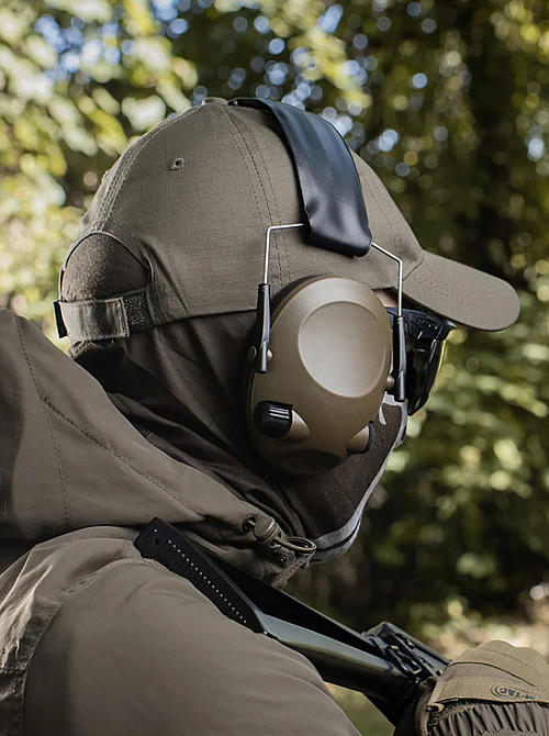 Навушники активні тактичні олива Tactical 6S oliva Одеса - фото 18