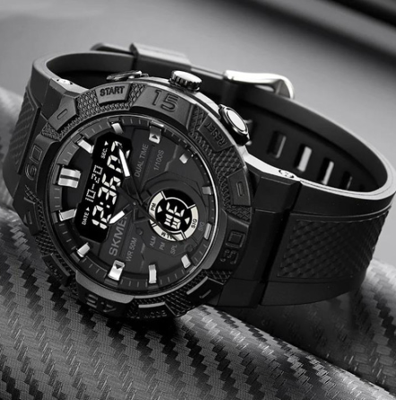 Годинники наручні SKMEI 1881BKBK, ЧОРНИЙ/ЧОРНИЙ, 10274 Дніпро