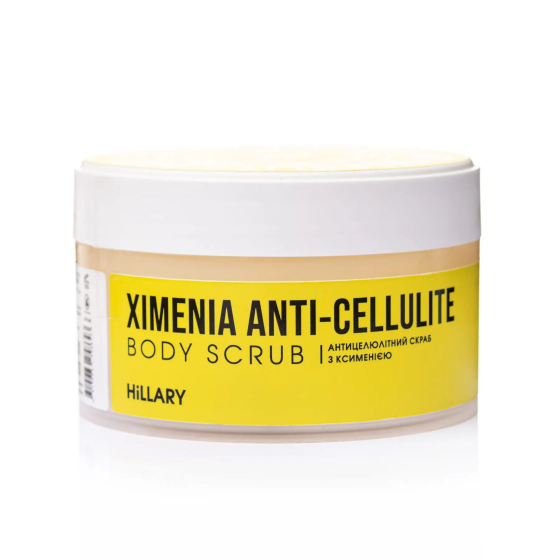 Антицеллюлитный скраб с ксимениею Хimenia Anti-cellulite Body Scrub Hillary 200 г Киев