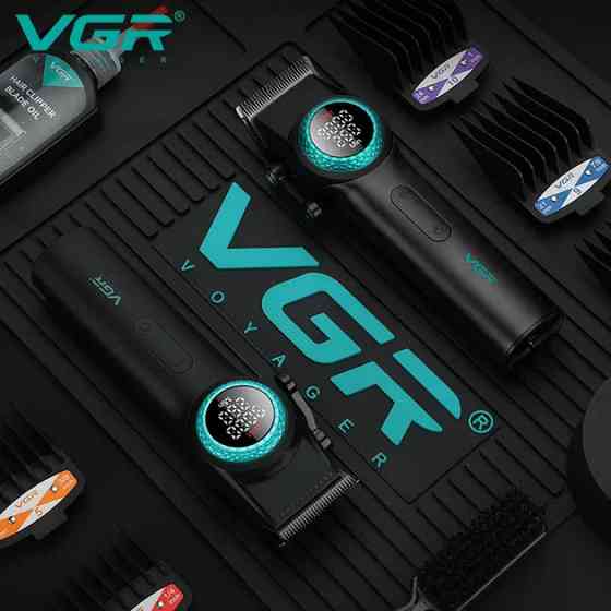 Машинка для стрижки волосся з акумулятором VGR, Універсальний тример для чоловіків SL-69 Київ