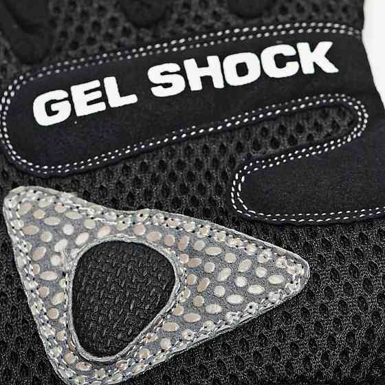 Рукавички для фітнесу Leone Gel Shock Black XL Киев