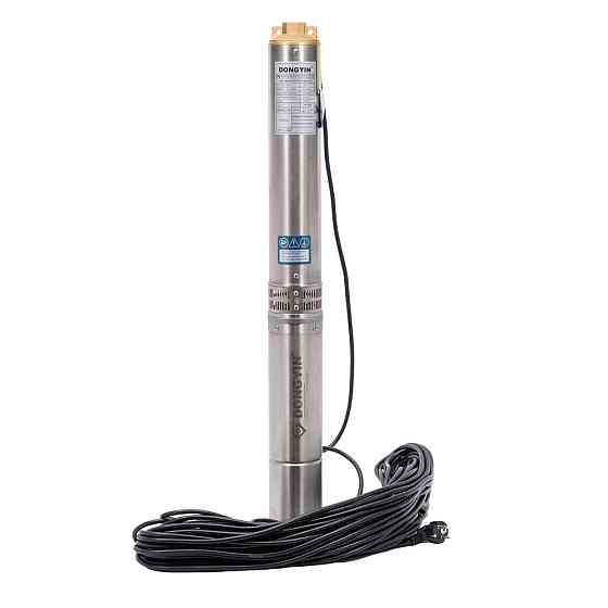 Насос відцентровий свердловинний 0.25 кВт H 42 (36)м Q 55(30) л/хв Ø 105 мм 30 м кабелю 4SEm2/6 DONGYIN (777442) Київ