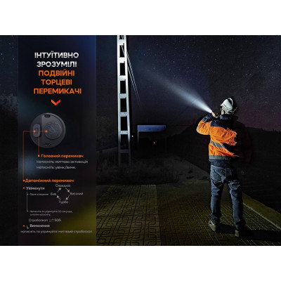 Ліхтар Fenix WF26R з магнітною зарядкою (WF26R) Вінниця - фото 6