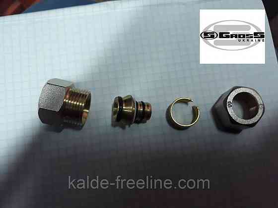 Муфта резьба внутренняя 20*3/4 F  Gross (усиленная) для металлопластиковой трубы Харьков