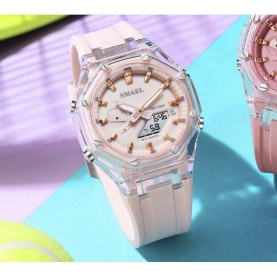 Жіночий наручний годинник Smael Princess (Рожевий) Вінниця - фото 7