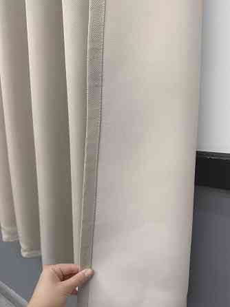 Комплект коротких штор VR-Textil Рогожка TERRA LUXE № 1859ш Попелястий 130х170 см 2 шт (35-0453) Київ