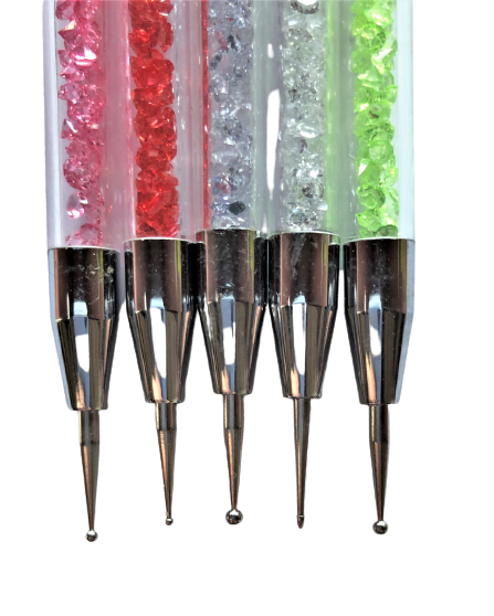 Дотс двухсторонний набор 5 шт декор кристаллы. Киев - изображение 3