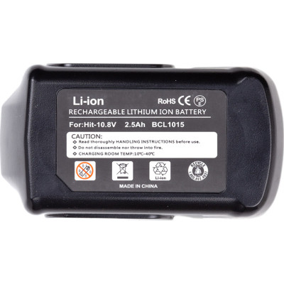 Акумулятор до електроінструменту PowerPlant для HITACHI 12V 2.5Ah Li-ion (BCL1015S) (TB921003) Вінниця - фото 2